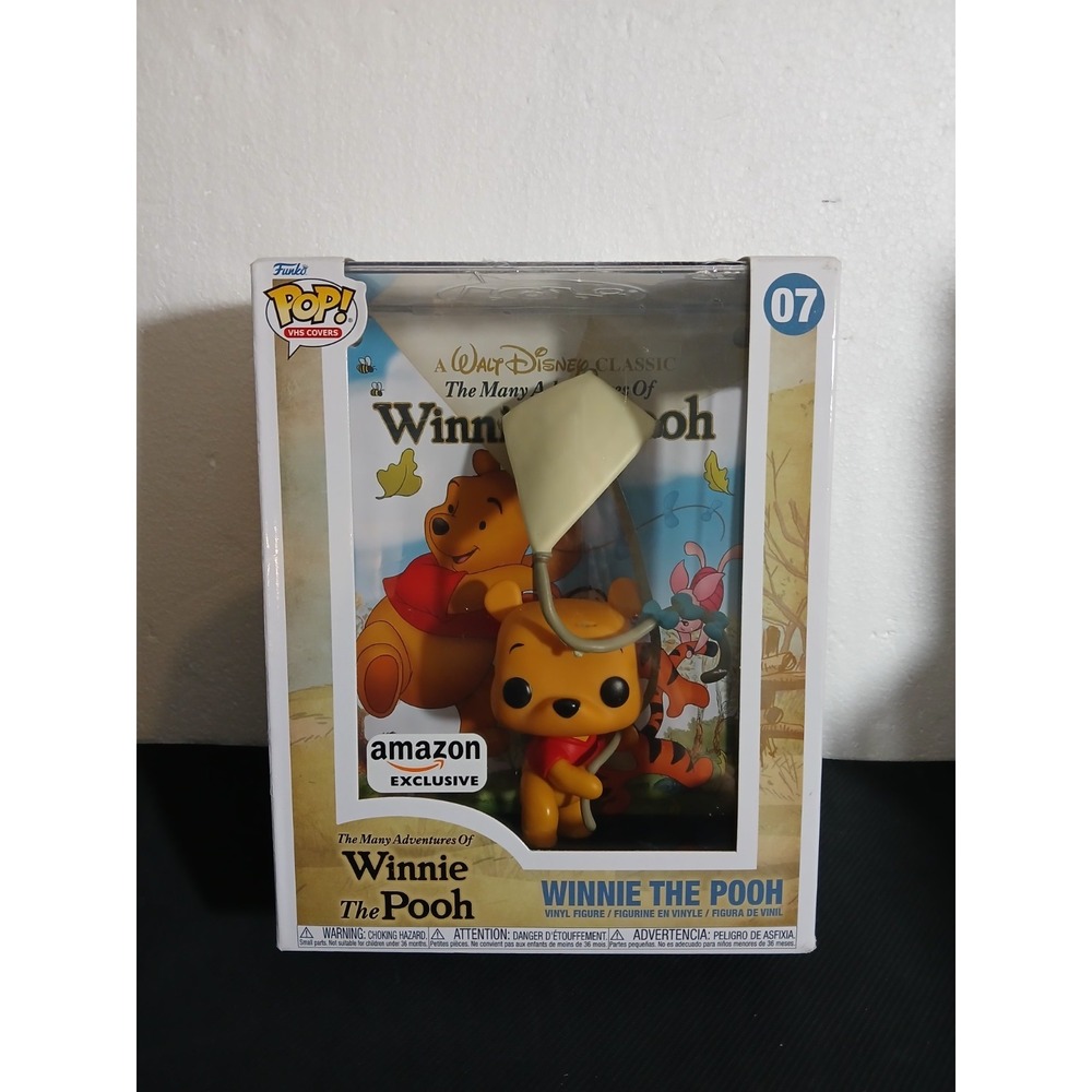 Funko Pop! VHS Covers Vinyl Disney Winnie the Pooh Amazon Exclusive #07